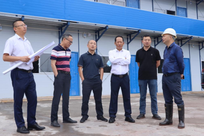 马边县鲁子军林县长督导南宫NG28矿产&ldquo;正极材料&rdquo;项目要素保障工作